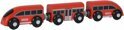 Eichhorn 2 loks en 1 wagon regionale trein rood 1364