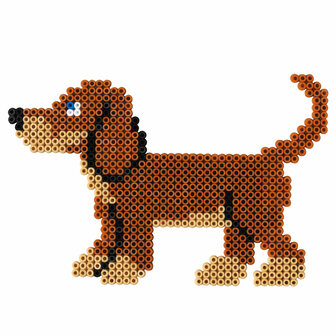 Strijkkralen Hama 9.000 stuks primaire kleuren in pot