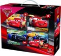 Disney Cars 3 puzzelset 4-in-1 12-16-20-24 stukjes