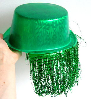 Hoge Hoed groen met nephaar