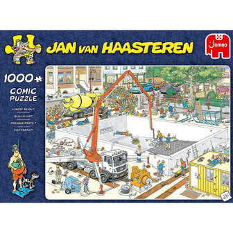 Jan van Haasteren puzzel Bijna klaar! 1000 stukjes