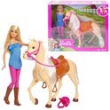 Barbie pop met paard