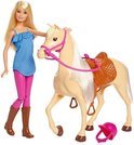 Barbie pop met paard