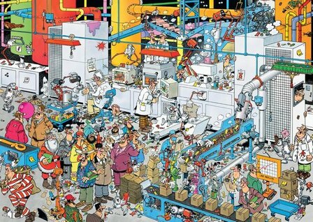 Jan van Haasteren puzzel Snoepfabriek 500 stukjes