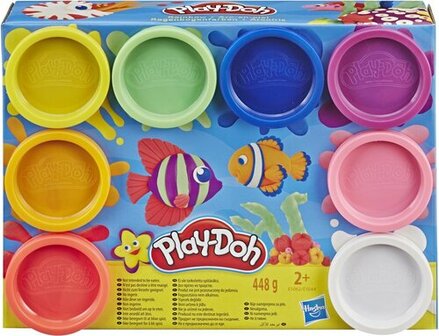 Play-doh 8 kleuren regenboog