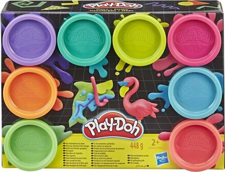 Play-doh 8 kleuren regenboog