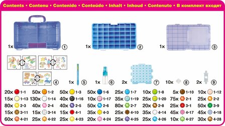 Aquabeads Deluxe meeneemkoffer 1400 parels