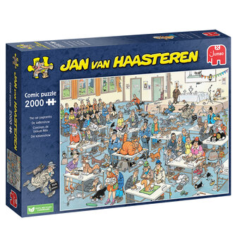 Jan van Haasteren puzzel 2.000 stukjes de Kattenshow