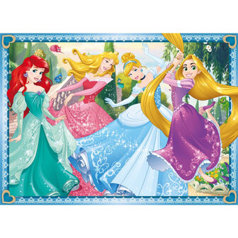 Puzzel Ravensburger Disney Princess 4 in 1 100 stukjes