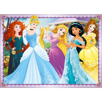 Puzzel Ravensburger Disney Princess 4 in 1 100 stukjes