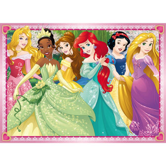 Puzzel Ravensburger Disney Princess 4 in 1 100 stukjes