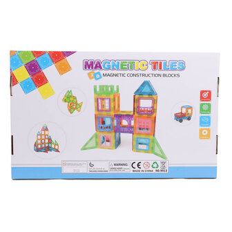 Science magnetische tegels 70-delig