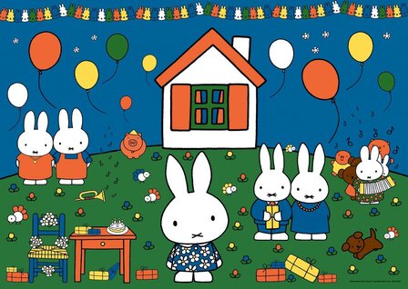 Ravensburger puzzel Nijntje 70 jaar 1.000 stukjes