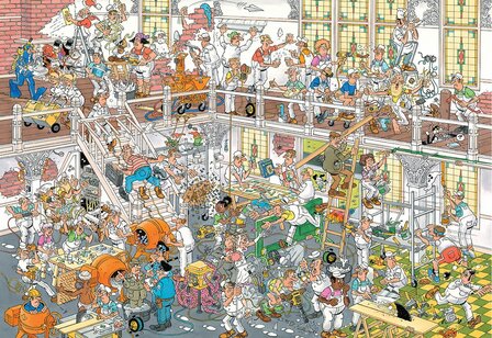 Jan van Haasteren puzzel 3.000 stukjes De Verbouwing