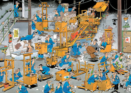 Jan van Haasteren puzzel 1.000 stukjes Karren maar Oldtimers