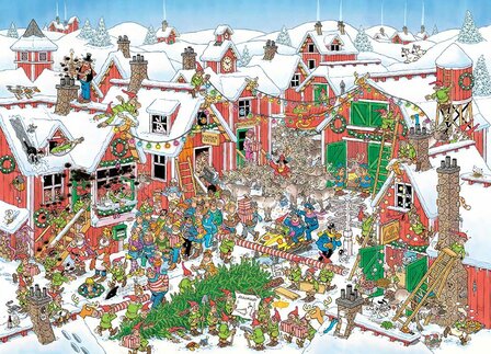 Jan van Haasteren puzzel Dorp van de Kerstman 1000 stukjes