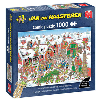 Jan van Haasteren puzzel Dorp van de Kerstman 1000 stukjes