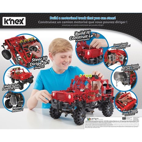 K'nex Building sets Trail Rider met motor