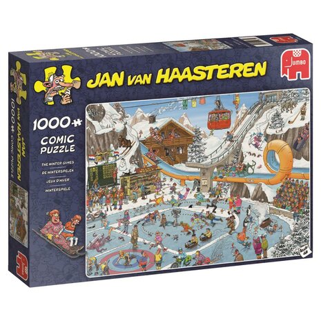 Jan van Haasteren puzzel Winterspelen 1000 stukjes