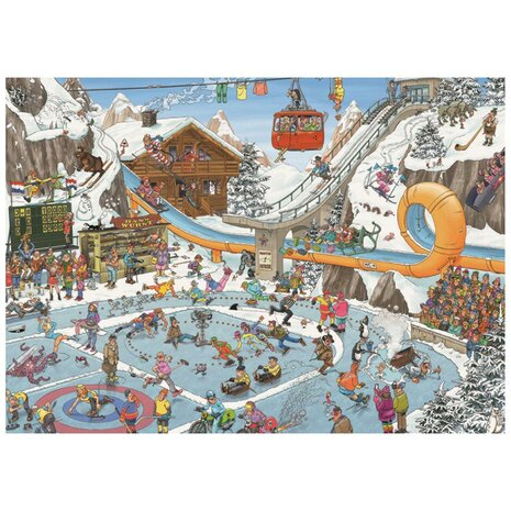 Jan van Haasteren puzzel Winterspelen 1000 stukjes