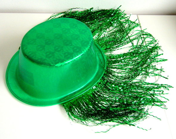 Hoge Hoed groen met nephaar