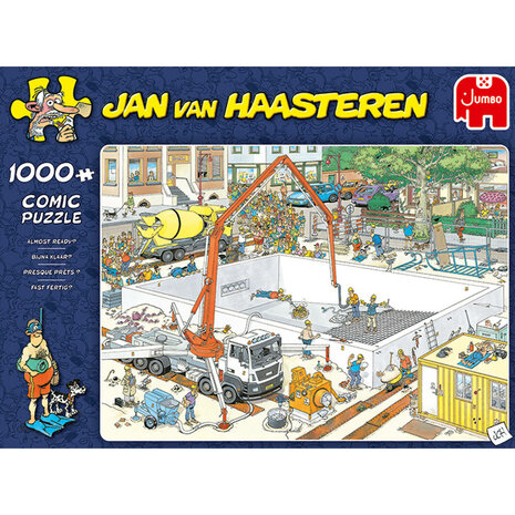 Jan van Haasteren puzzel Bijna klaar! 1000 stukjes