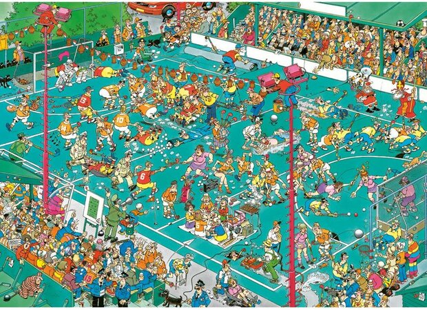 Jan van Haasteren puzzel Hockey Kampioenschap 1000 stukjes