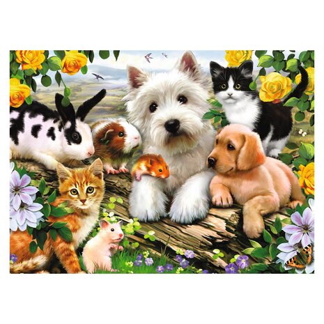 Ravensburger Dierenvrienden puzzel 300 stukjes XXL