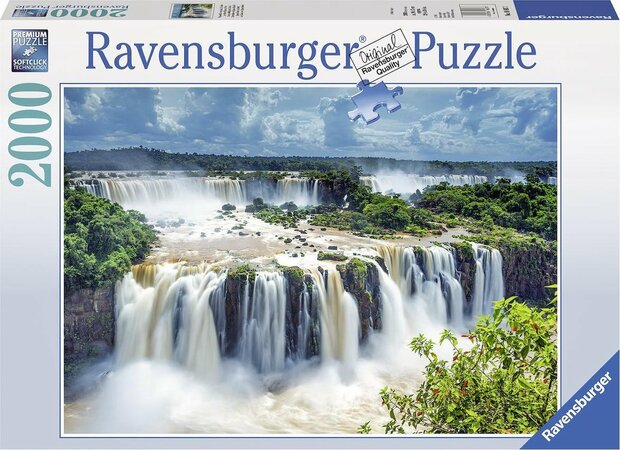 Ravensburger puzzel Watervallen van Iguazu Brazilië 2.000 stukjes