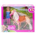 Barbie pop met paard
