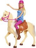 Barbie pop met paard