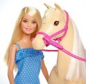 Barbie pop met paard
