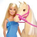 Barbie pop met paard