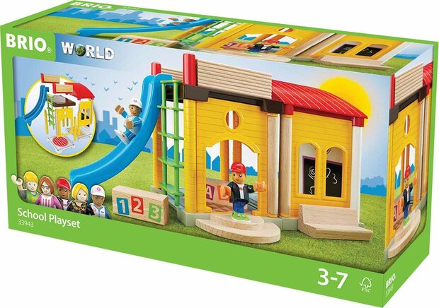 Brio school speelset 33943