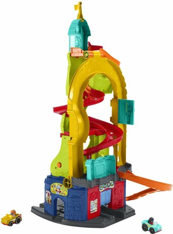 Fisher Price Little People Zit en Sta Wheelies garage