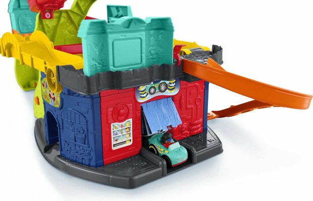 Fisher Price Little People Zit en Sta Wheelies garage