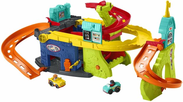 Fisher Price Little People Zit en Sta Wheelies garage