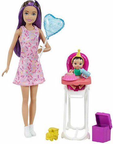 Barbie Skipper Babysitter Verjaardag kinderstoel