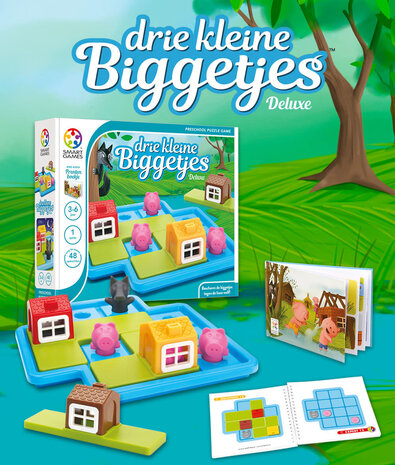 Smartgames 3 kleine biggetjes
