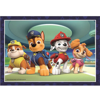 Clementoni Paw Patrol puzzelset 4-in-1 12-16-20-24 stukjes