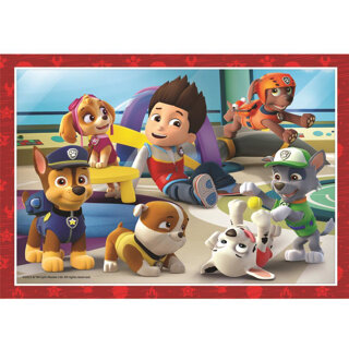 Clementoni Paw Patrol puzzelset 4-in-1 12-16-20-24 stukjes