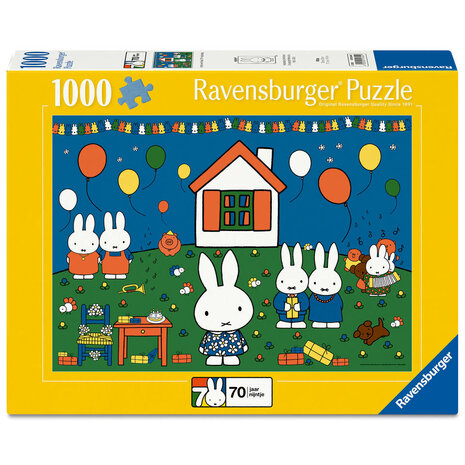 Ravensburger puzzel Nijntje 70 jaar 1.000 stukjes