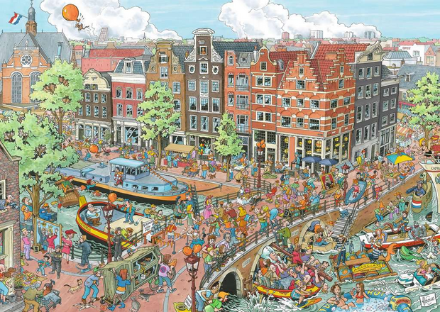 Ravensburger puzzel Amsterdam 1.000 stukjes Fleroux