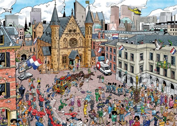 Ravensburger puzzel Den Haag 1.000 stukjes Fleroux
