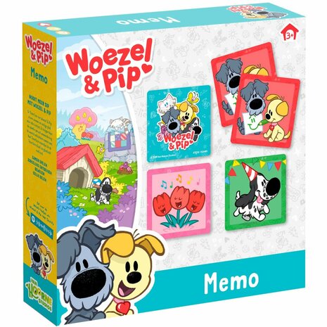 Woezel en Pip Memory spel