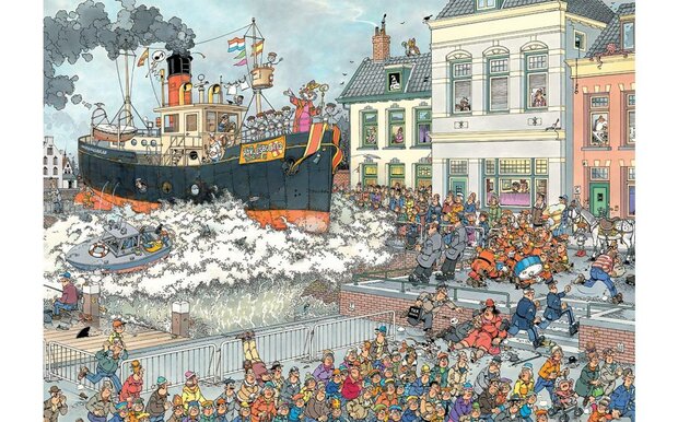 Jan van Haasteren puzzel Sinterklaas intocht 1000 stukjes