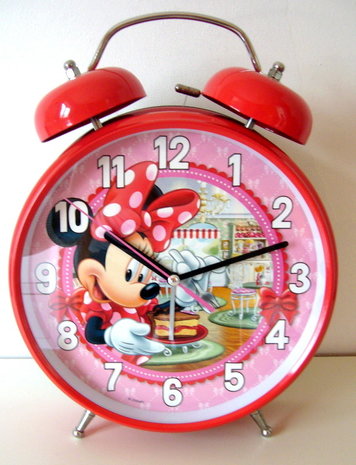 Jumbo retro wekker Minnie Mouse