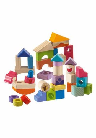 Chicco 40-delige houten blokkenset FSC-hout