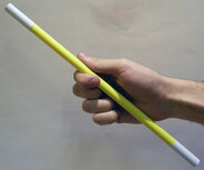 Goochelaar Jan Gele Goochelstok & speciale button