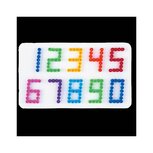 Strijkkralen Hama Grondplaat cijfers